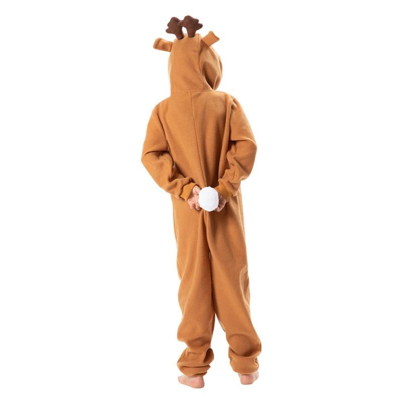 New Christmas Children's Elk One-piece Pajamas Christmas Shopping Mall Activities Atmosphere Reindeer Animal Costume