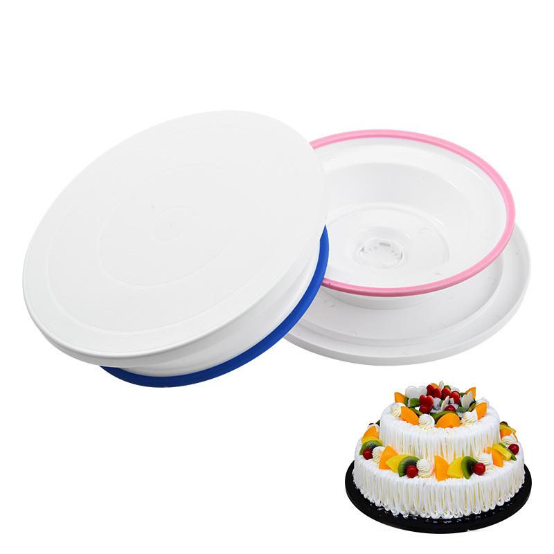 Baking Essentials: Non-Slip Cake Turntable & Molds Set for DIY Decorating Default