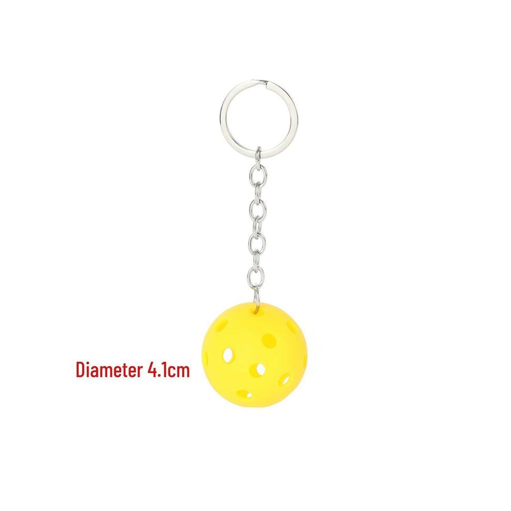 Mini Pickleball Keychain Pendant Sports Meeting Gift