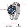 Cadisen 8245 Men's Luminous Waterproof Mechanical Watch for Business Mechanical Watch