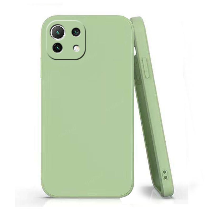 For Cover Xiaomi Mi 11 Lite NE 5G Case For Mi 11 Lite NE 5G Shockproof TPU Liquid Bumper Soft Case For Mi 11 Lite NE 5G Fundas