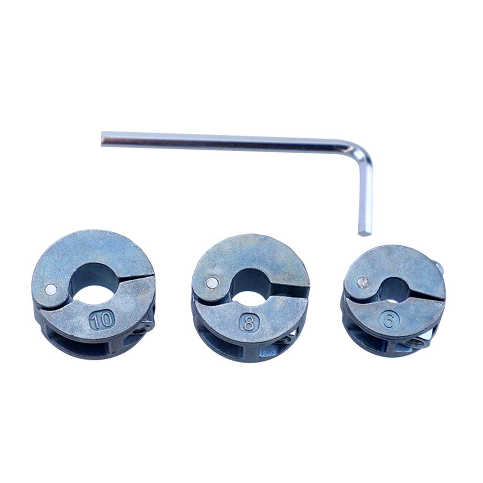 

Набор стопорных колец для сверл по дереву 5 мм-11 мм, ограничители глубины сверления, цинковый сплав, высокое качество