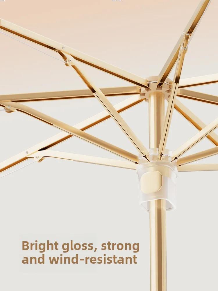 Süßer Haustier-Regenschirm, sowohl für Regen als auch als Sonnenschutz, Sonnenschutz und UV-Schutz, Großer faltbarer manueller Regenschirm