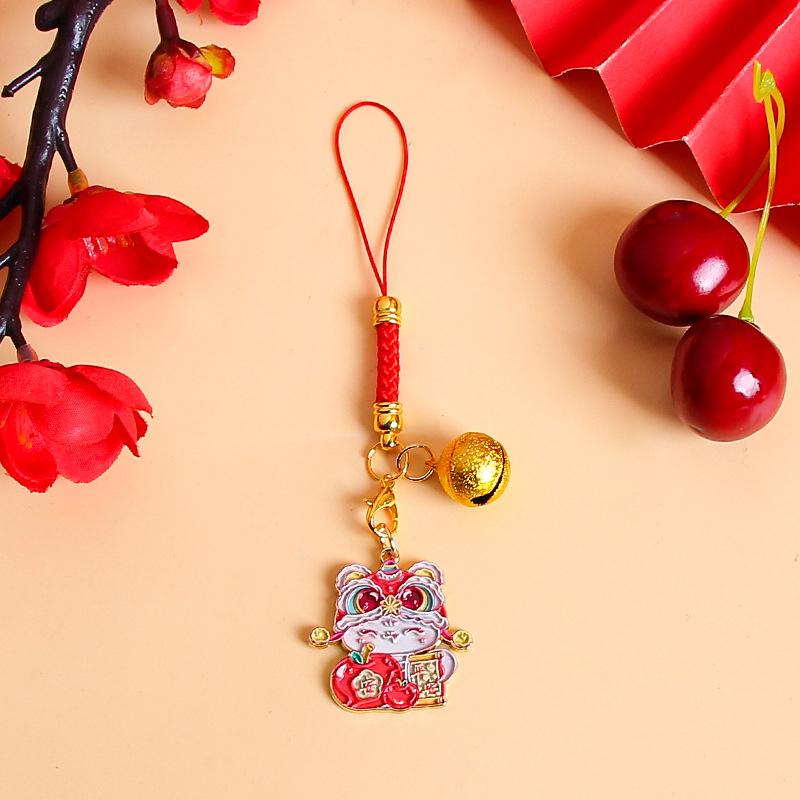 Χαριτωμένο Κινούμενο Σχέδιο Κινέζικη Πρωτοχρονιά Ζωδιακός Φίδι Μπρελόκ Έτος του Φιδιού Τυχερό Μπρελόκ Κρεμαστά Γούρι Διακόσμηση για Κρεμαστή Τσάντα Δώρα