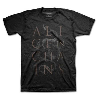 Alice In Chains 'Snakes' Black T Shirt - NEW Unisex T-Shirt