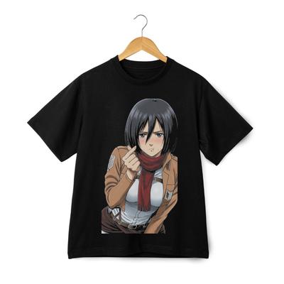 Attack On Titan Mikasa Ackerman Unisex Graphic T-Shirt - Anime Manga Casual Tee