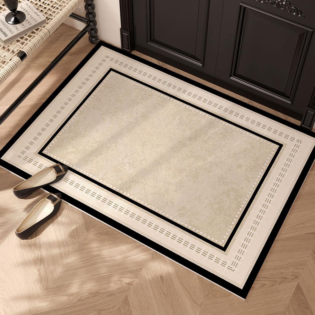 Modern Minimalist Rug: Waterproof, Slip-Resistant, Stain-Resistant Bedroom, Bathroom, Kitchen, Balcony Rug Home Decor
