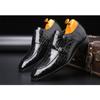 Moda 2024 Classiche Scarpe Piatte da Lavoro con Fantasia Coccodrillo Alta Qualità Uomo Designer Scarpe Eleganti in Pelle Mocassini Uomo Scarpe da Festa