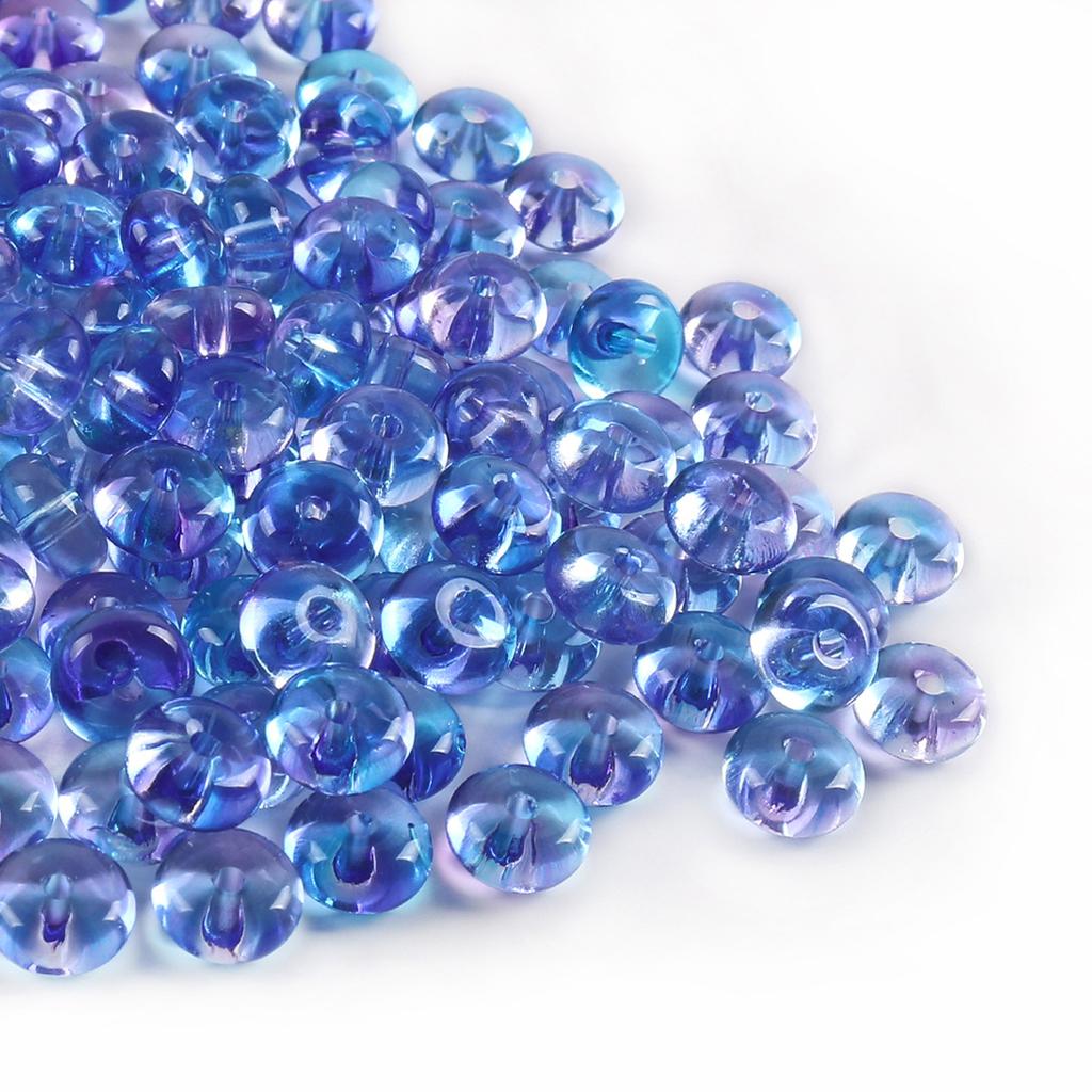 3X6Mm High-Quality Glass Rice Bead Abacus Loose Beads Diy Handmade Beaded Bracelet Necklace Jewelry Accessories