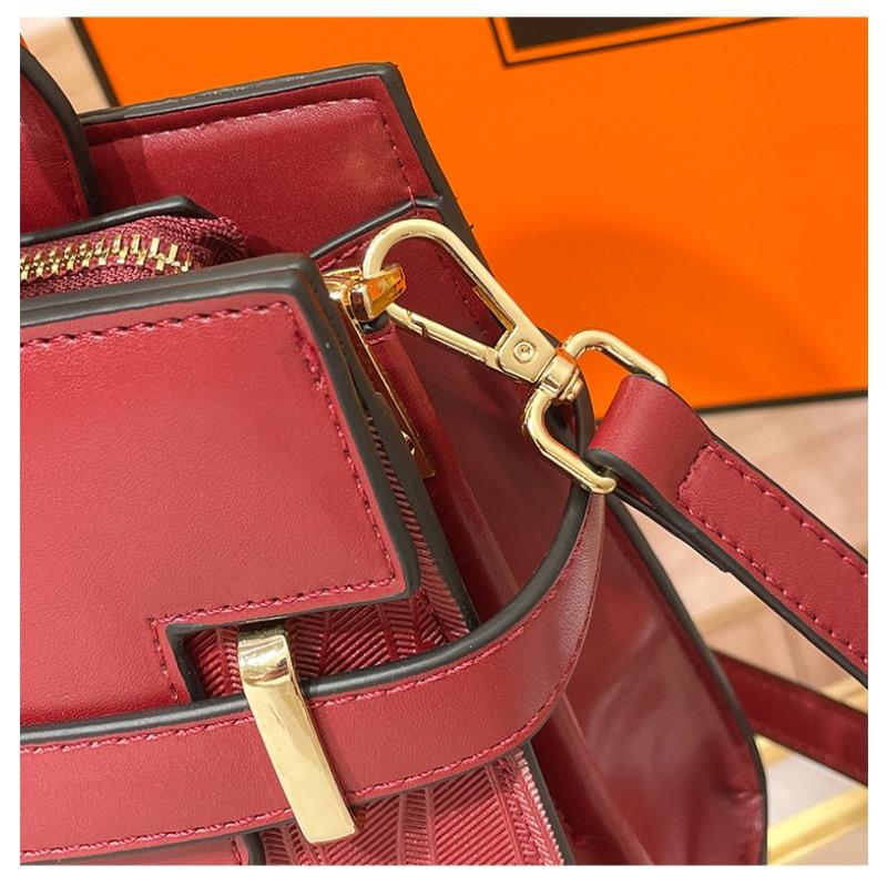 WDPOLO красная гофрированная свадебная сумка — фото 8