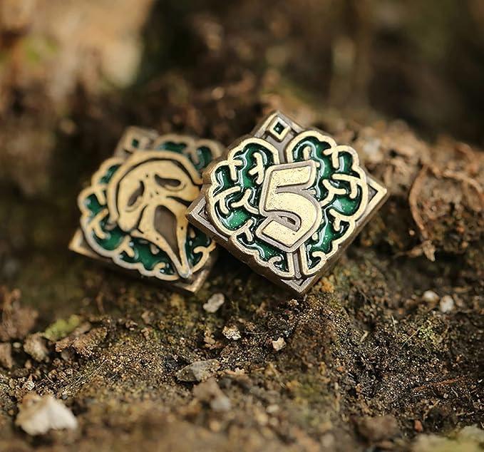 Sanity 5 Metal Coin Replacement For Arkham Horror 1 Pcs