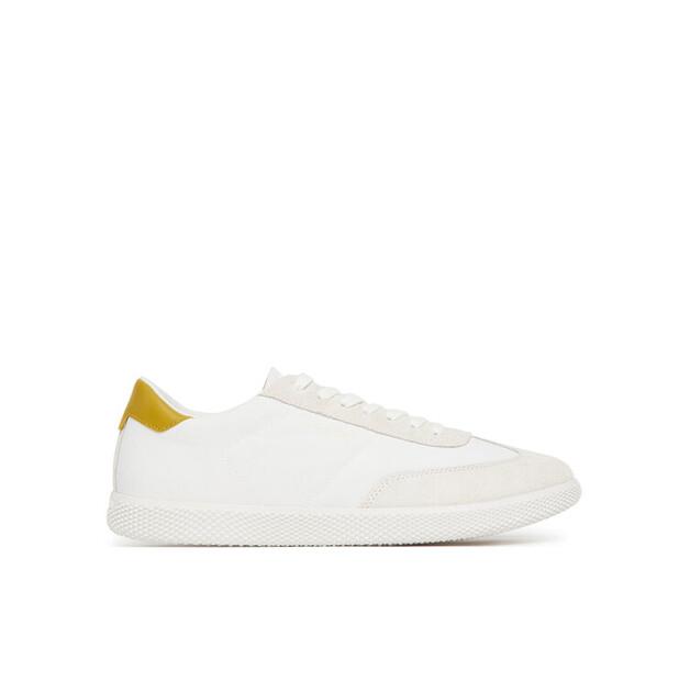 Мужские кроссовки Calvin Klein Low top lace up cv mix hm0hm01724 белые