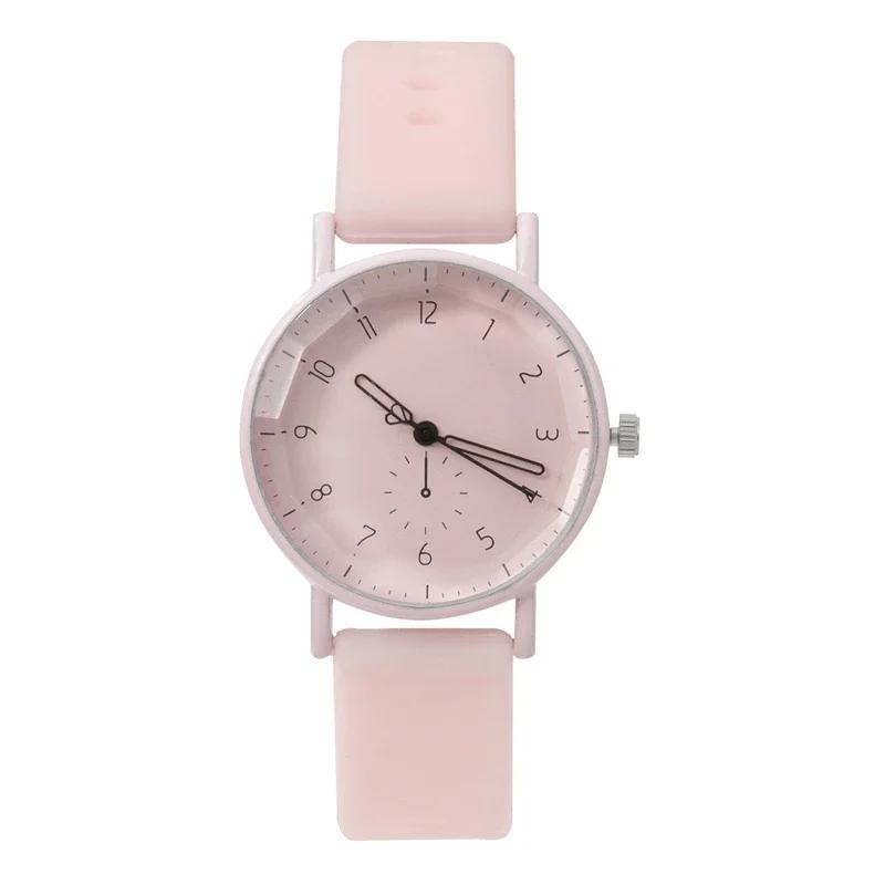 New Women Watch Fashion Silicone Strap Quartz Watch Student Sports Wristwatch Relojes Para Mujer Dropshipping Clock