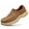 Men Shoes Genuine Leather Flats Men Loafers High Quality Outdoor Men Sneakers Rubber Male Casual Shoes