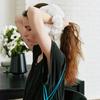 Pleats Scrunchie_(Ivory)