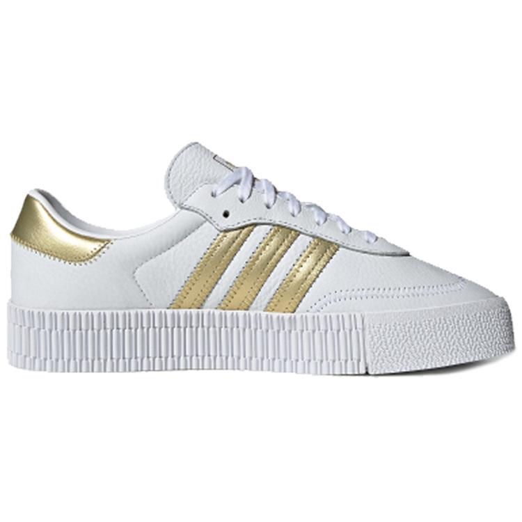 Adidas Sambarose White Gold Metallic Women's EE4681
