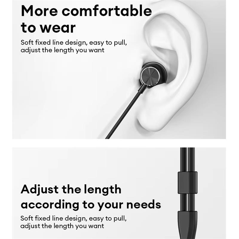 Originalt Lenovo TW16 Gaming Trådbundet Headset Subwoofer 9D Surroundljud Hifi-ljud Musikheadset Sport In-Line Semi-In-Ear Hörlurar