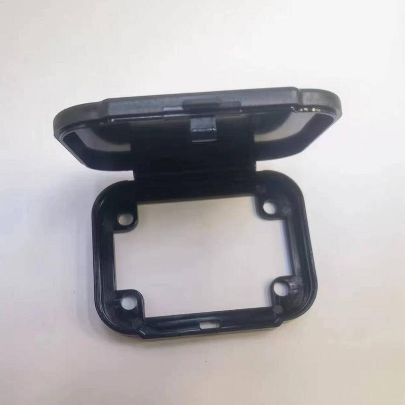 Plug Mounting Panel 50a Plug Panel Base for Anderson Connectors Flush-Mounted Frame with Cover Compatible for Car Boat Rvs