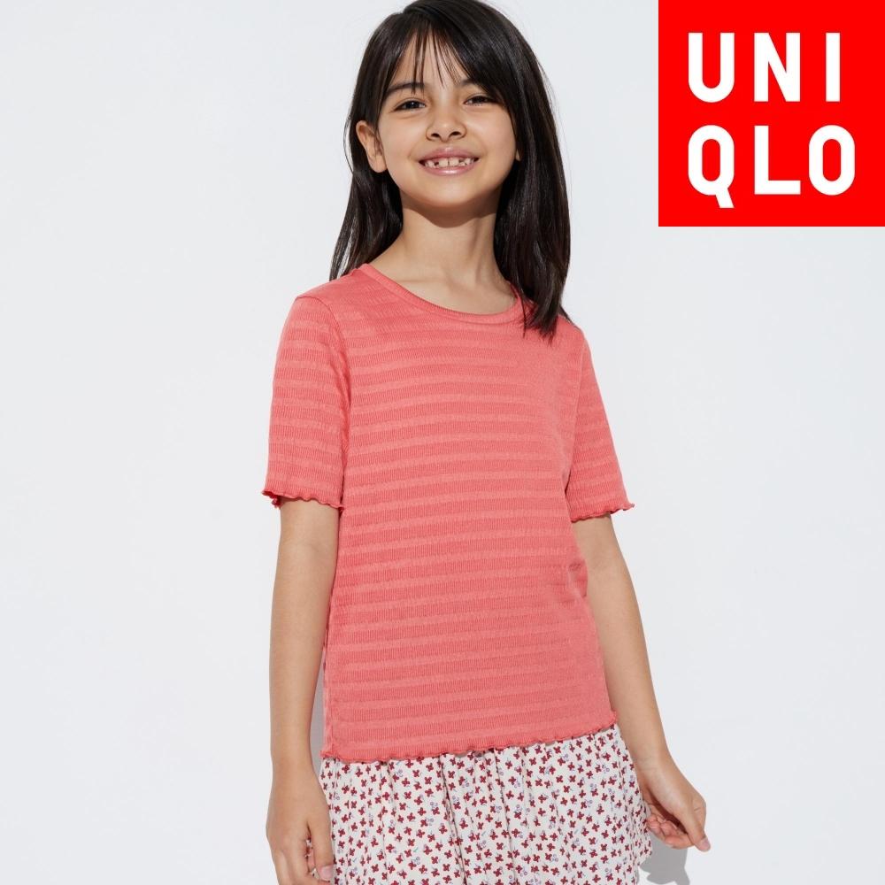 

UNIQLO JAPAN GIRLS Мягкая футболка с короткими рукавами