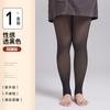 Plus-size Black Sheer Leg-enhancing tights200Jin Fat Mm Fake Sheer Pantyhose for Women, Suitable for Spring, Autumn, and Winter