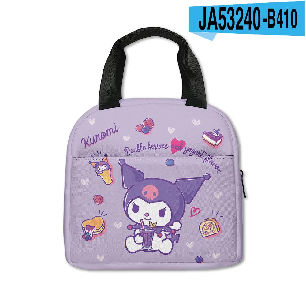 Cartoon Thermal Insulation Lunch Bag Portable Portable Lunch Bag Lunch Box Bag Student Office Worker With Meal Storage Bag