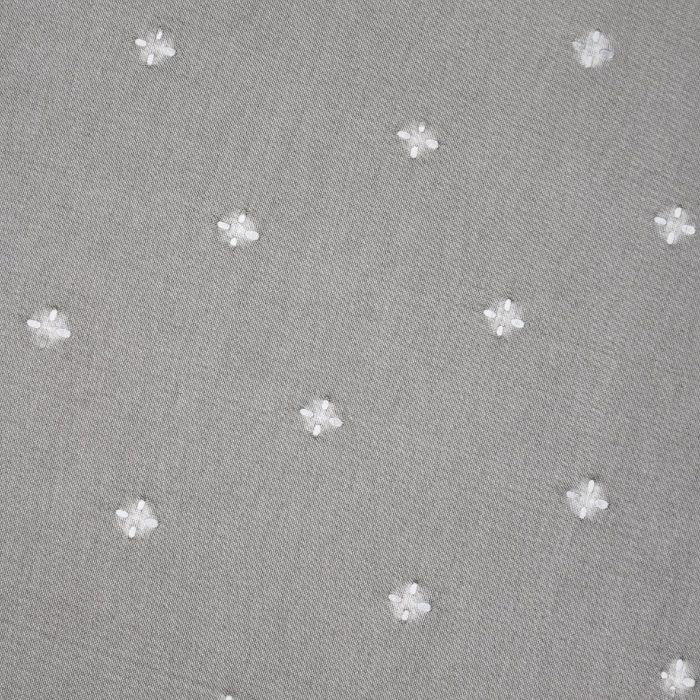 Couvre lit - Chloé - 240x220 cm - 100% polyester - Couleur taupe