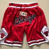 Mens Basketball Shorts Cotton Performance Sportswear NBA Team Colors Loose Fit Training Gym Wear