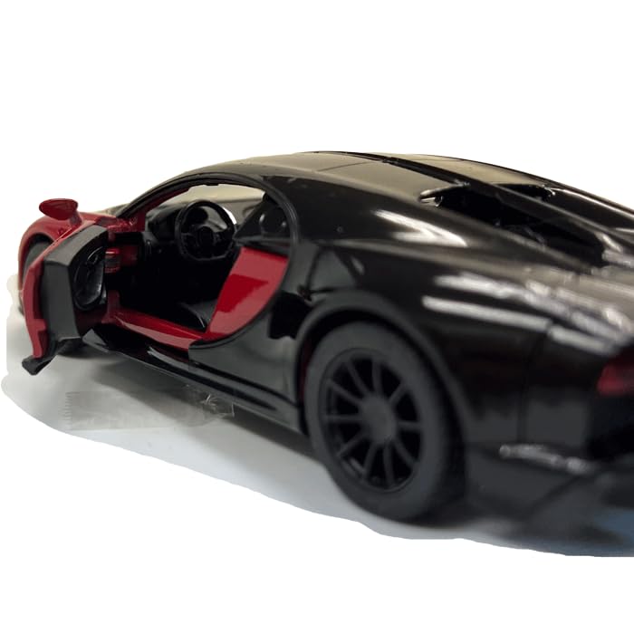 Bugatti Chiron Red KINSMART Pullback Diecast Model Car 138