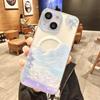 Landscape Scenery Magnetic Wireless Charge Case For iPhone 11 12 Pro Max 17 Air 16 16E Mini 7 8 Plus Clear Soft Cover