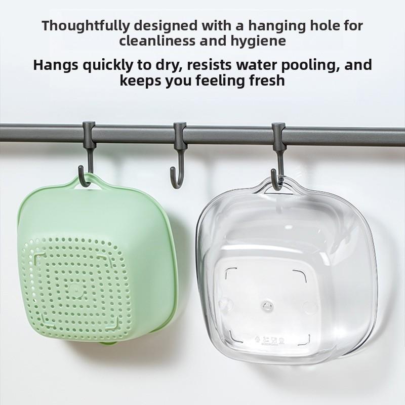 Double Layered Vegetable Washing Basin, Drainage Basket,eight Piece Set, Kitchen, Living Room, Fruit Washing Tray,plastic Basket