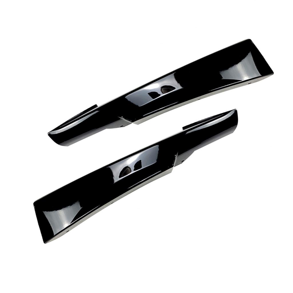 For BMW 3 Series E90 E91 Facelift LCI M-Tech 2009-2012 320i 330i Front Bumper Splitter Canards Air Knife Vent Car