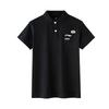Li Ning Fashion Embroidered Breathable Casual Design Versatile Short Sleeve Polo Shirt Unisex Tops Black APLT1371-1(TEAM702-B11)