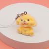 Plush Resin Animal Keychain Cute Handbag Charm Portable Travel Companion Gift Animal Keychain Decoration