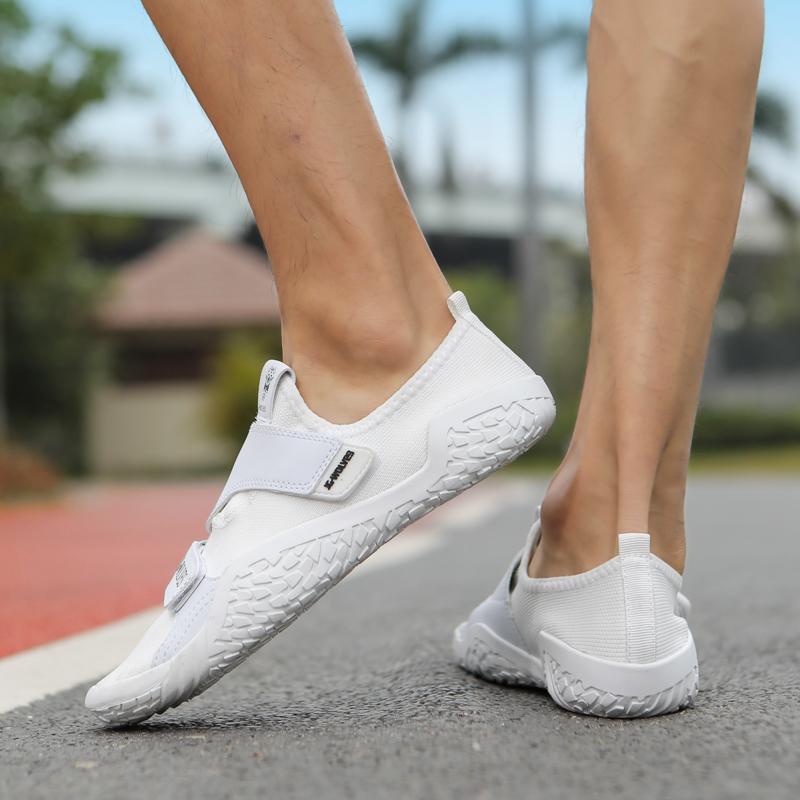 Women's Weightlifting Sneakers Breathable Men's Squat Shoes Elastic Gym Training Shoes Barefoot Casual Sports Shoes