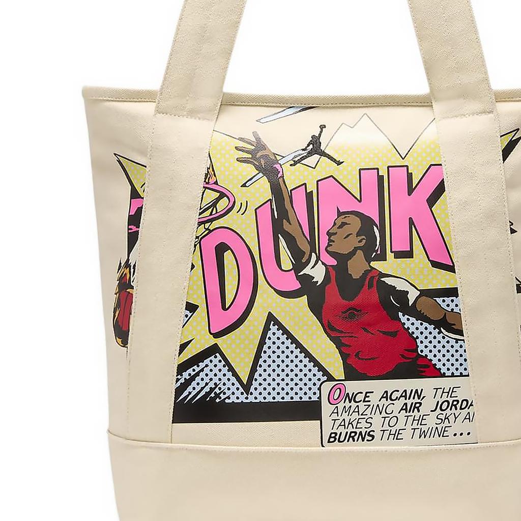 New Jordan Cotton Tote Bag, Shopping Bag, Shoulder Bag, Handbag Unisex Beige HQ7243-799