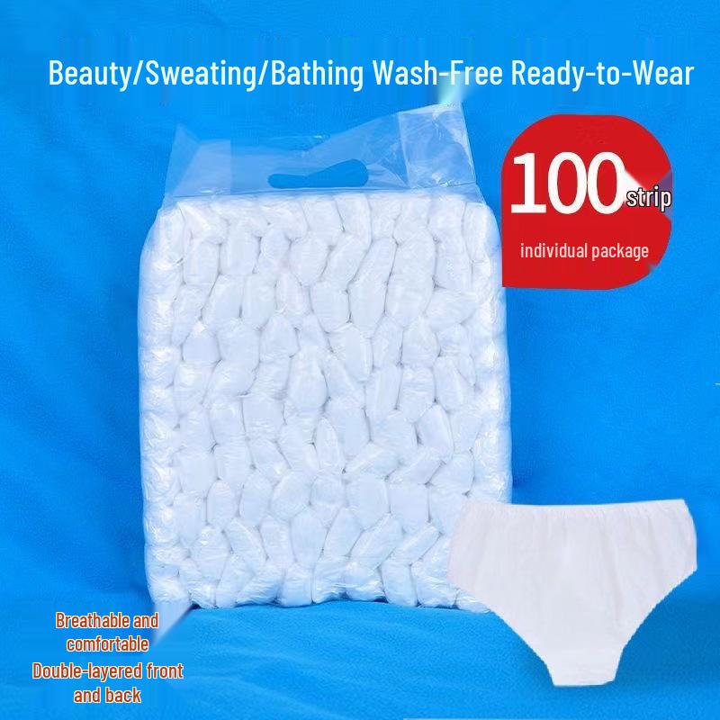 Women's Disposable Non-woven Underwear for Beauty Spa and Travel