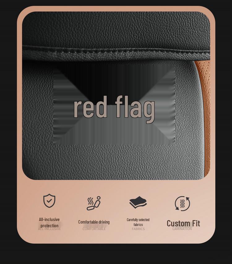 2025 Hongqi EQM5 Breathable Full Coverage Car Seat Covers, Special Fit for Model 610km PLUS.