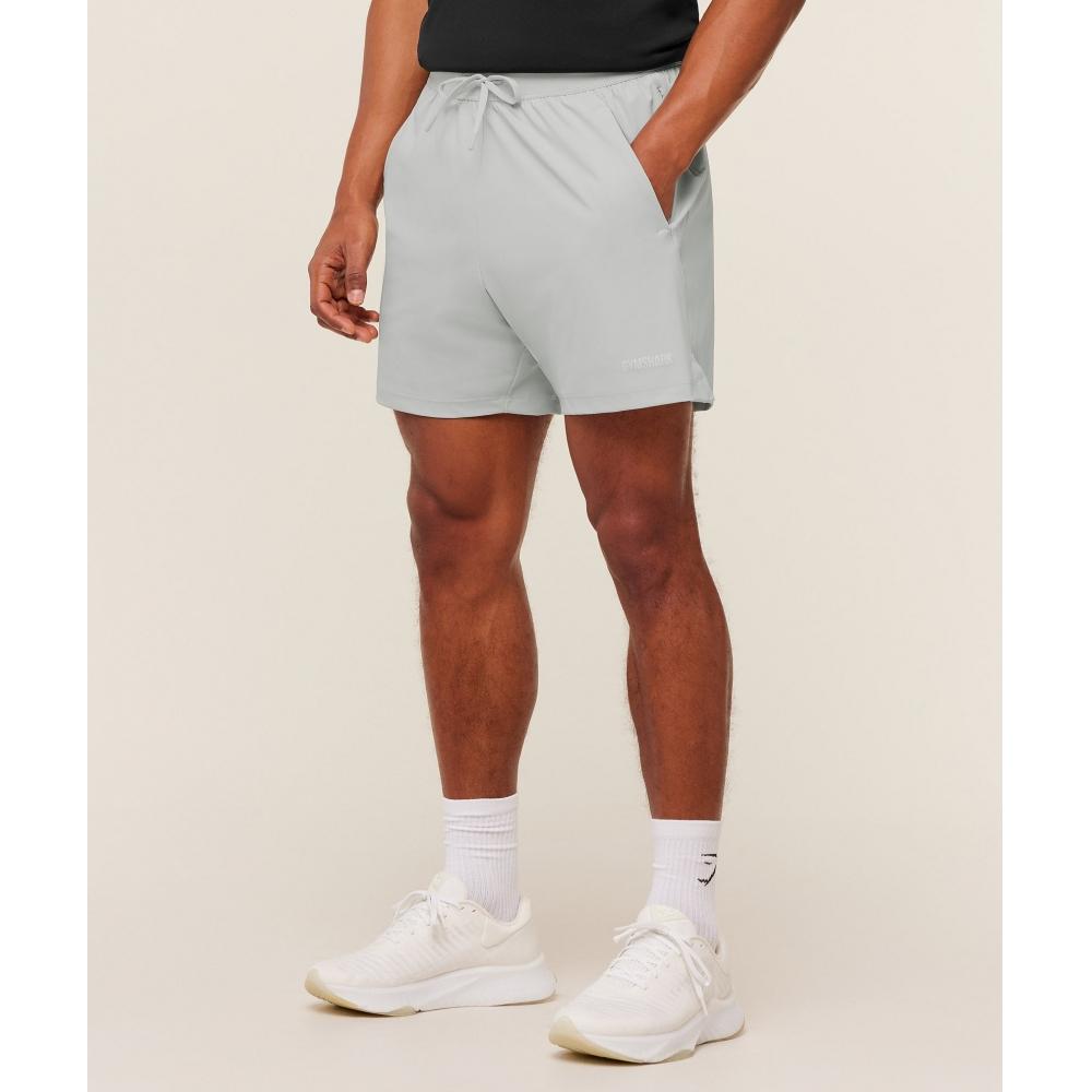 Gymshark Active Rest 6  Shorts Light Grey A3b9r Gb7k