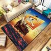 One Piece Jolly Roger Logo Carpet Rug For Living Room Bedroom Home Sofa Decoration,kids Play Nonslip Floor Mat