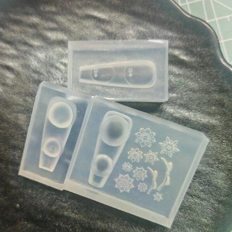 3D Silicone Mold Nail Art Mold Nail Charms Manicure Tool Nail Mold DIY Handicrafts Mould Nail Decoration Salon Supply
