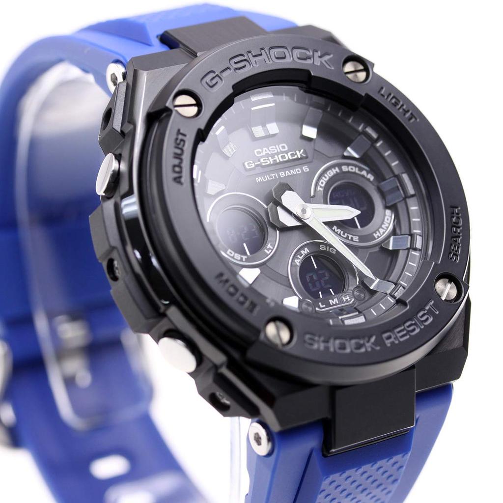 Rádio Solar Blue [Casio] G-Shock G-STEEL GST-W300G-2A1JF pánské