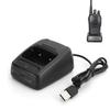 2pcs Interphone Walkie Talkie for Baofeng BF666S BF777S BF888S USB Charger  Battery Charger with Charging Indicator