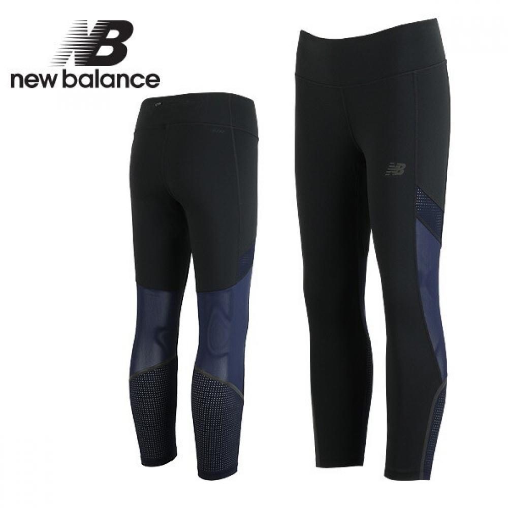 

New Balance Women S Q Speed Crop tightS Navy 70
