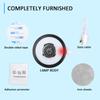 Universal Car LED Reading Lamp Round Ceiling light USB Charging Waterproof Magnet Interior Lighting Atmosphere Light