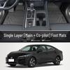 Nissan Sylphy TPE Floor Mats: 14th-15th Gen, Full Coverage Foot Mats