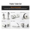 Stainless Steel Restroom Partition Support Legs