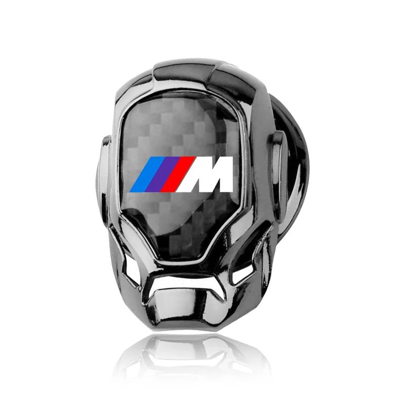 1 stk M LOGO Bil Ett-trykks Startknapper Beskyttelsesdeksel For BMW X7 X3 X4 X5 X6 3 4 5 6 7 Serie Z4 M M3 M5 M6 E38 E39 E46 E53 E60 E61 E64 E70 E71 E90