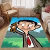 Mr Bean London Trip Carpet Design For Entryway Living Rooms Hallway Study Room Antislip Carpet Decorate Offices Spiritual Gift
