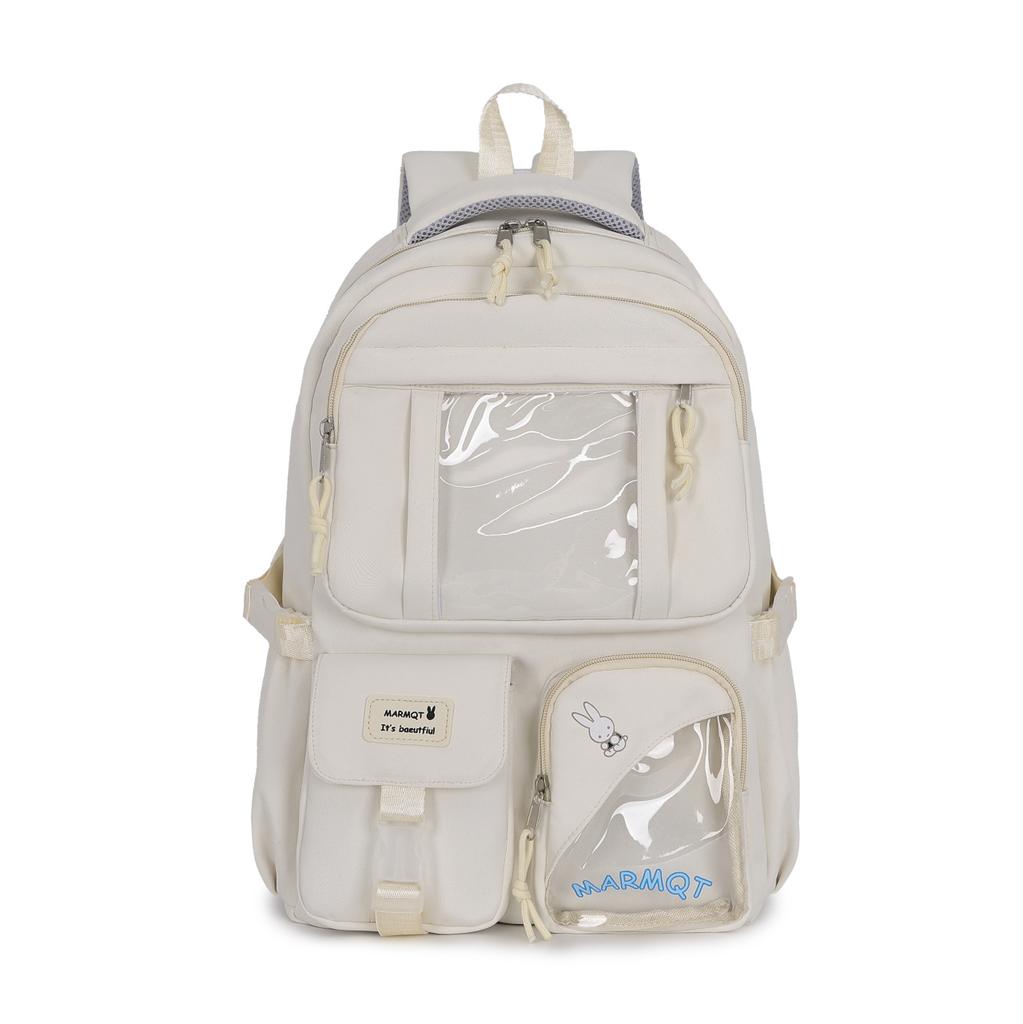 2025 new schoolbag female college student cute large capacity computer backpack junior high school student travel bag high school backpack