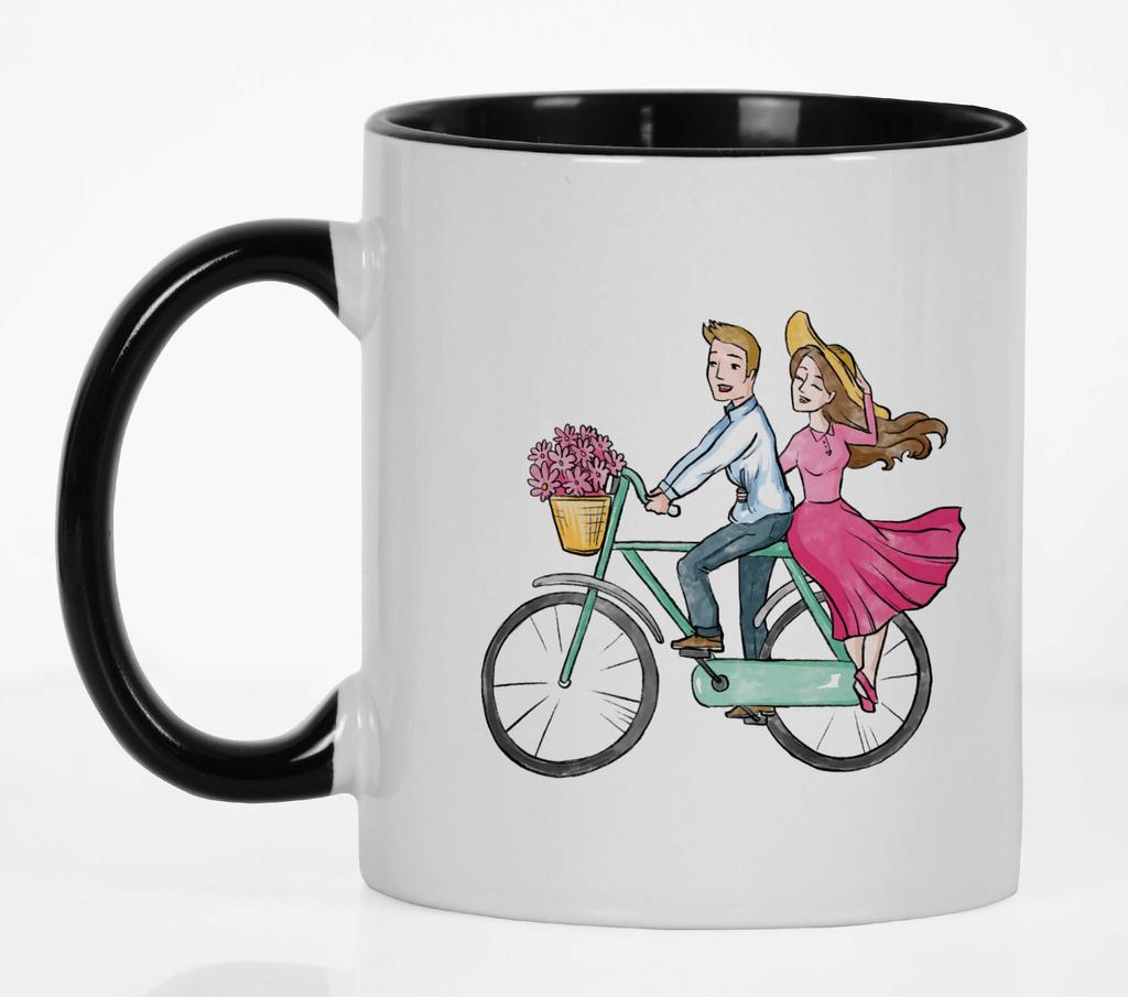 Inkdotpot Soulmate 11 Oz Ceramic Coffee Mugs Coffee Mugs Great for Bride Groom Engagement Gift Bachelor and Bachelorette